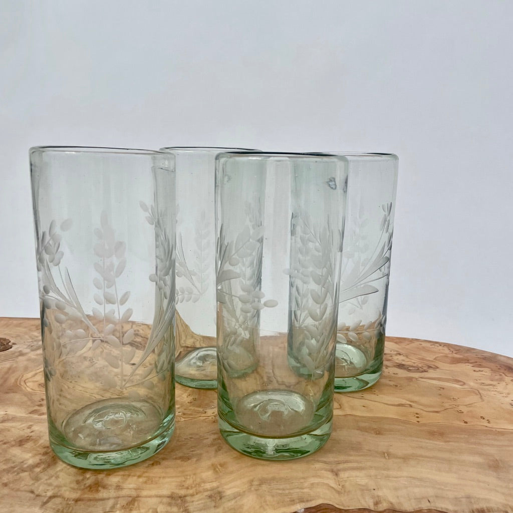 Can Shaped Drinking Glass - Screenprint - Glass Etching – Pewter Graphics