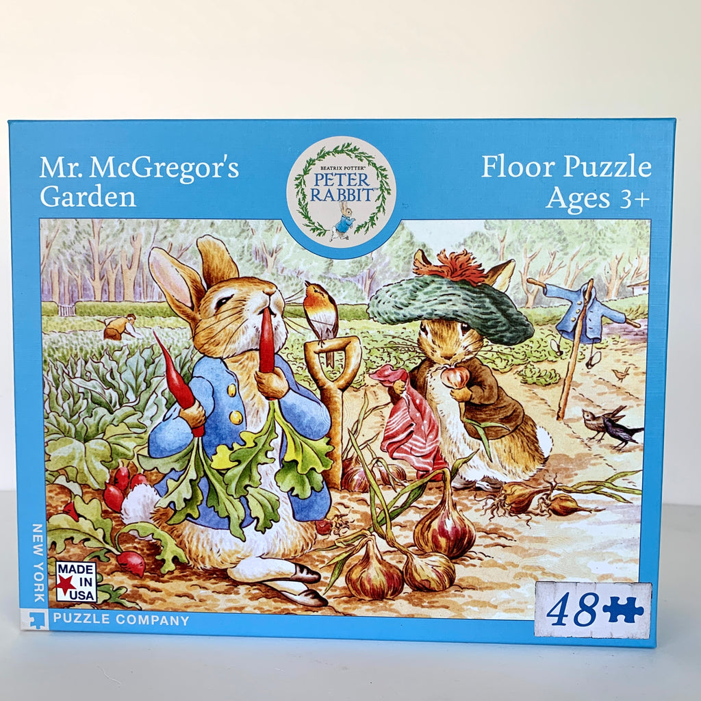Peter Rabbit - Mr. McGregor's Garden Floor Puzzle – FiG Curated Living ...